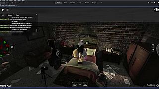 i'm that bratty roblox chick tasting strangers hot cum... rainy nite best part!!