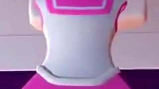 Does the anime recroom whore suck cock before fucking hard?