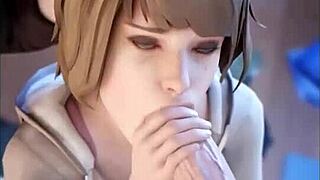 feel the raw passion in this 3d overwatch assfucking blowjob creampie deepthroat compilation