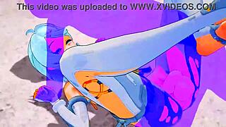 Intense Zenless Zone seed footjob anal creampie