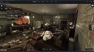 stranger saved me from rain then fucked me hard in abandoned roblox building part one??