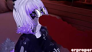 aw lil pup masterbates then takes that bunny cock vrchat 18+ 🍆🐰