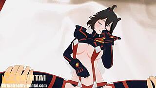 Ryuko Matoi Gets Missionary Pounded in Kill la Kill 3D Hentai!