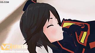 Ryuko Matoi Gets Missionary Pounded in Kill la Kill 3D Hentai!