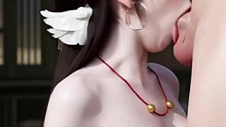 pure beauty chokes deepthroat swallows cum facial bliss