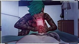 Stepmom Hugs with Massive Breasts Overwhelm His Face - Divine Heel 05