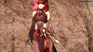 EREMITE LOREMASTER PINK HAIR NPC POV SEX HARD IN OFFICE!