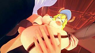 Lucoa's lingerie hides double penetration interracial thrill