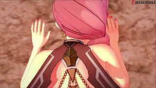 EREMITE LOREMASTER PINK HAIR NPC POV SEX HARD IN OFFICE!