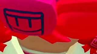 Does the anime recroom whore suck cock before fucking hard?