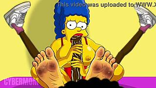 hey trainer pounds married housewife's big tits in steamy hentai parody