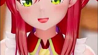 3d hentai blowjob fucking handjob and titty fuck compilation