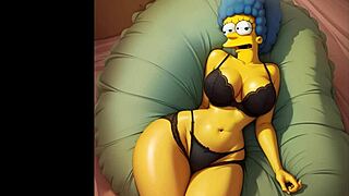 Marge Simpson bares sensual nudity in intriguing erotic reveal