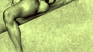 Vintage Erotic Drawings Burst with Raw Passion!