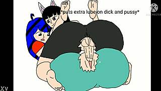 Maki Onitawa Shemale Dominates Iora Fuga in Fierce Fuck Fest