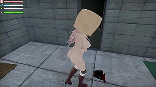 Japanese Big Ass Lingerie Slut Exposes Pussy Outdoors