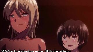 ever seen step-sis's big tits bounce on huge anime cock?