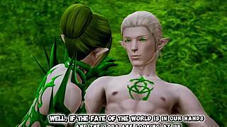elves fuck deep in the forest restoring hentai love balance