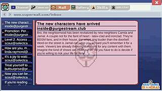 Chloe Jumps With Big Tits In Sexy Neighbour Gameplay