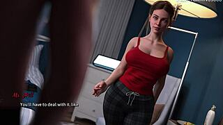 Goth stepsis shares bed in summer heat 07 naughty fox 3d game