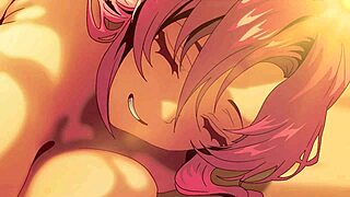 cheating wife stirs awake to her lover's huge cock ready for hentai action