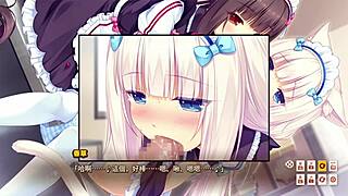 nekopara vol 1's steamy sex scene with chinese subs