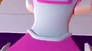 Does the anime recroom whore suck cock before fucking hard?