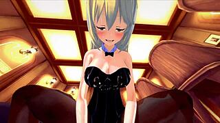 pov shokuhou misaki takes american dad doggystyle anal creampie uncensored