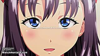 anime hentai girl's tempting pussy allure