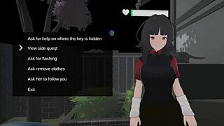 Japanese Big Ass Lingerie Slut Exposes Pussy Outdoors