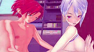 Paixão Alice Nakiri explode em anal gozada missionário selvagem!