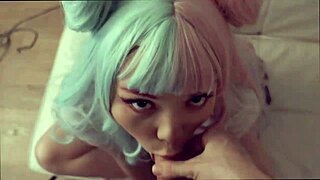 Homemade Doggystyle Deepthroat Creampie With Cute Big Ass Anime Student In Costume