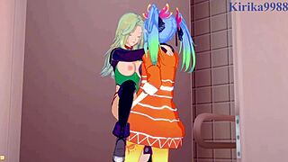 az sainklaus chitose lamia lesbian futanari frenzy 😈💦