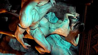 i can't get enough of this elf's passionate assfucking in uncensored 3d hentai pov