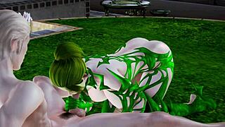 elves fuck deep in the forest restoring hentai love balance