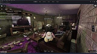 stranger saved me from rain then fucked me hard in abandoned roblox building part one??