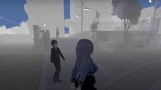 Public lingerie babe exposes ass pussy outdoor game tease