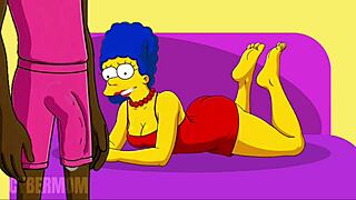 hey trainer pounds married housewife's big tits in steamy hentai parody