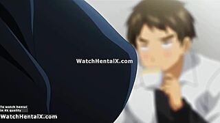 anime hentai girl's tempting pussy allure