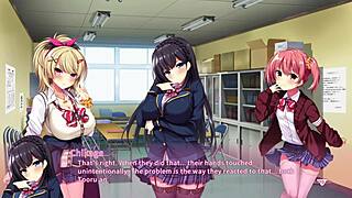 Picture this casual tale of hibari side story in real hentai situation part 47 with big tits milf action