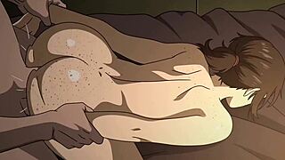 ellie bends over for intense big ass anal in doggystyle pov pounding