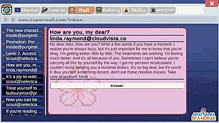 Chloe Jumps With Big Tits In Sexy Neighbour Gameplay