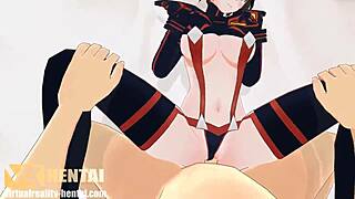 Ryuko Matoi Gets Missionary Pounded in Kill la Kill 3D Hentai!