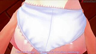 Jean’s Sultry Office Tease in Genshin Fantasy