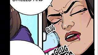 Female Muscle Growth Comics Series One