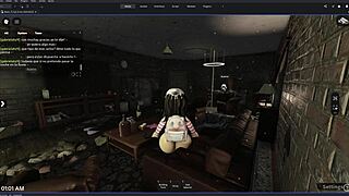 stranger saved me from rain then fucked me hard in abandoned roblox building part one??