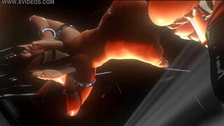 busty futa in latex pounds male and cums over and over in citor3 vr sfm game