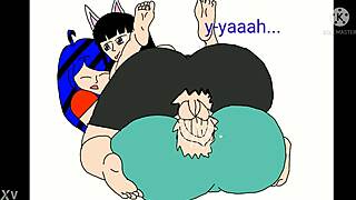 Maki Onitawa Shemale Dominates Iora Fuga in Fierce Fuck Fest