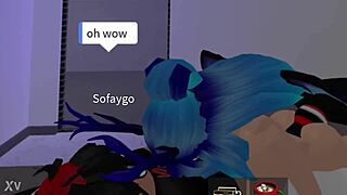 roblox slut uh fucks three lucky guys cumming hard non-stop hentai orgy mess
