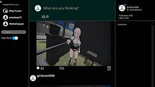 Japanese Big Ass Lingerie Slut Exposes Pussy Outdoors